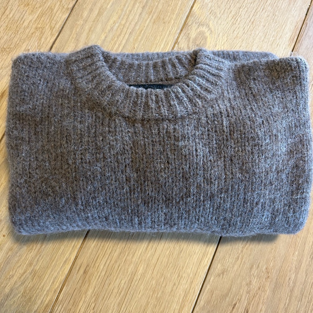 Jenni Kayne Alpaca Cocoon Crewneck Sweater